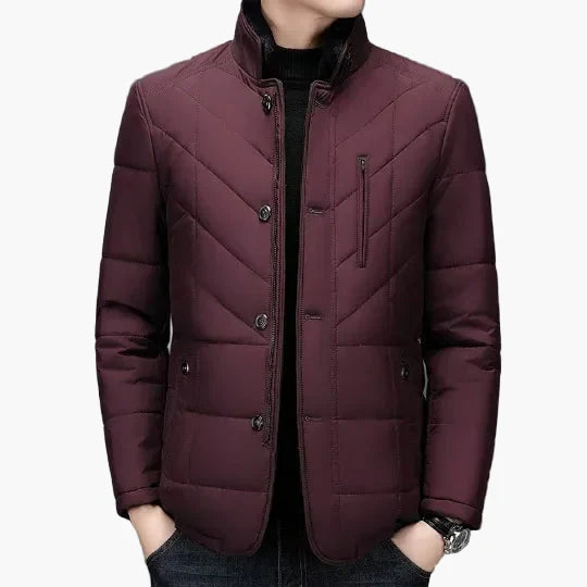Herren Steppjacke Modern Business Outdoor Übergangsjacke
