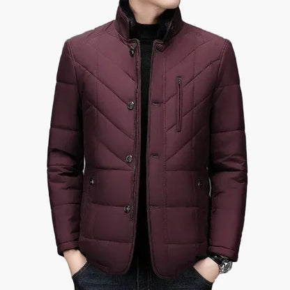 Herren Steppjacke Modern Business Outdoor Übergangsjacke