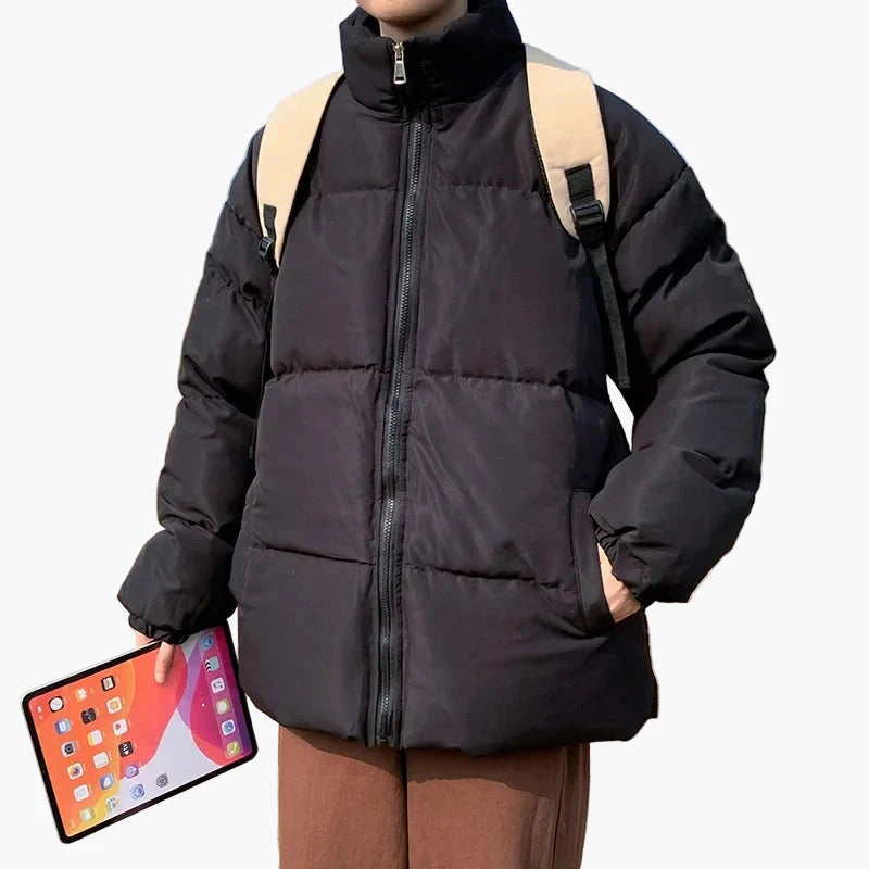Herren Winter Steppjacke Streetstyle – Trendige Übergangsjacke für Freizeit & Alltag