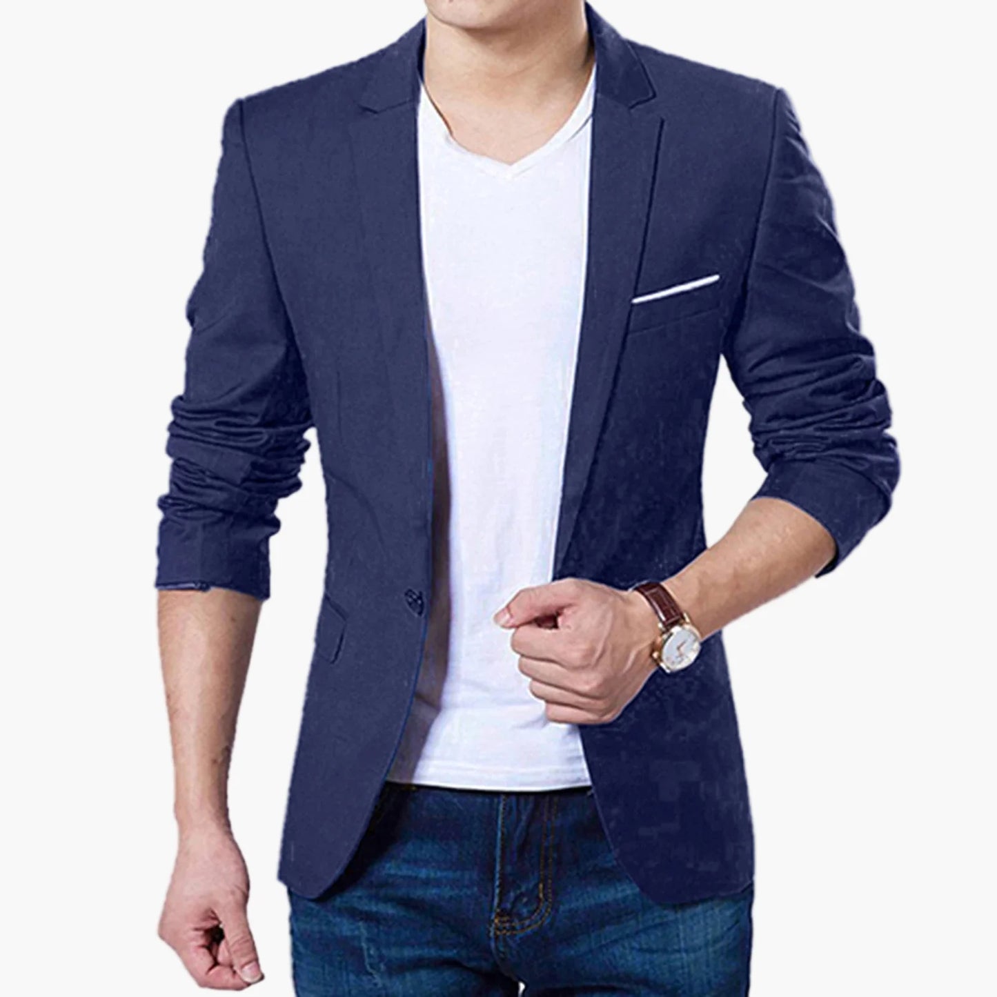 Herren Slim Fit Blazer – Eleganter Freizeit- und Business-Look