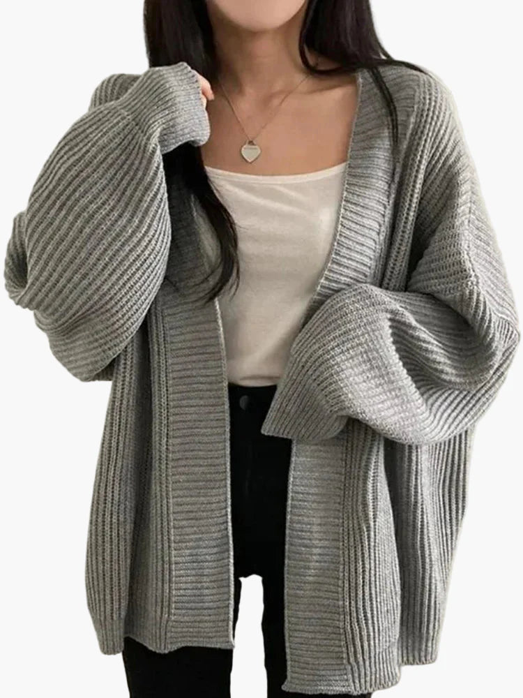 Damen Oversize Strickcardigan für lässige Outfits und gemütliche Anlässe