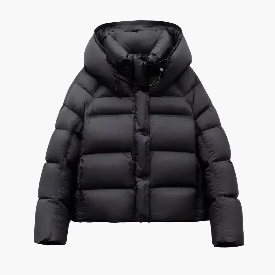 Damen Winter Steppjacke mit Kapuze – Stilvolle Übergangsjacke für kalte Tage