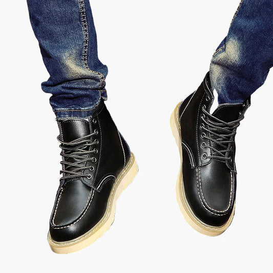 Herren Winter Retro Stiefel – Modische warme Outdoor Boots für Alltag & Freizeit