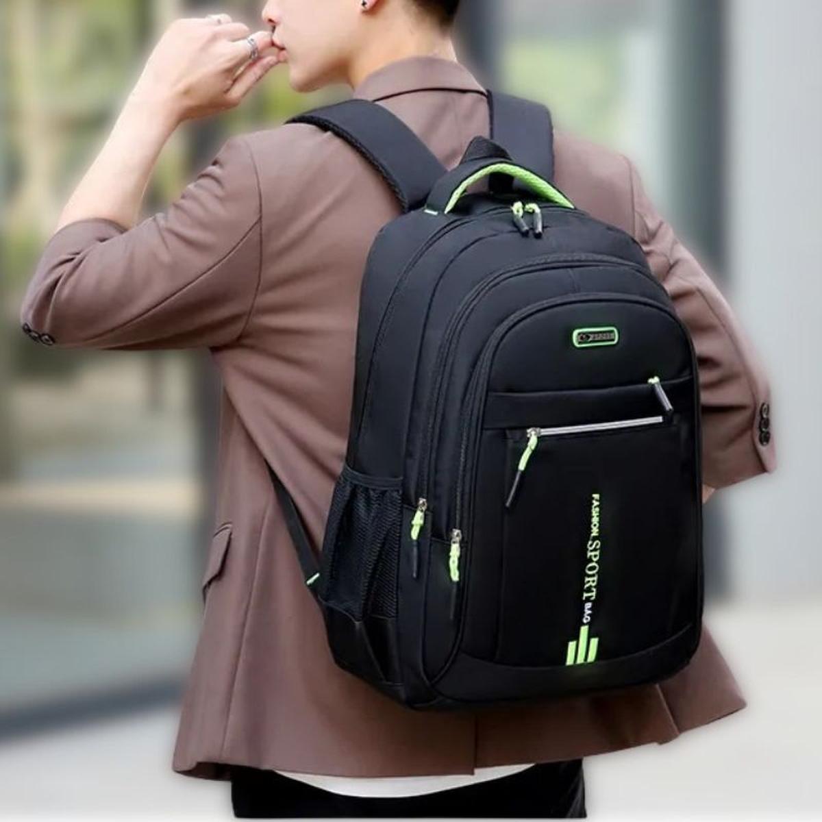 Herren Rucksack Sportlich Wasserdicht Vielseitig für Alltag, Schule & Reisen