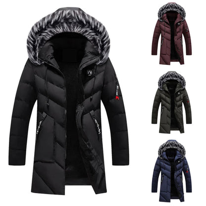 Herren Winterjacke mit Kapuze – Warme, Stilvolle Outdoorjacke für kalte Tage