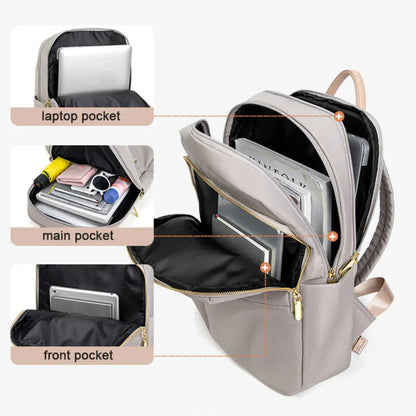 Damen Rucksack – Eleganter Business & Freizeit Daypack mit Laptopfach und smartem Design