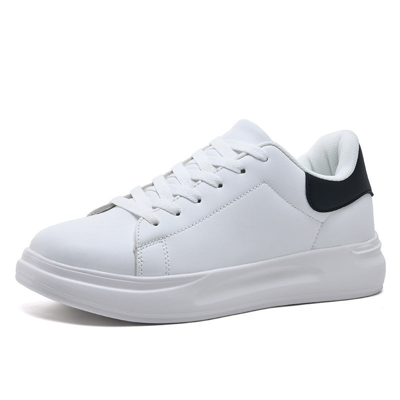Geoffrey – Große weiße Sneakers aus veganem Leder, wasserdicht und lässig