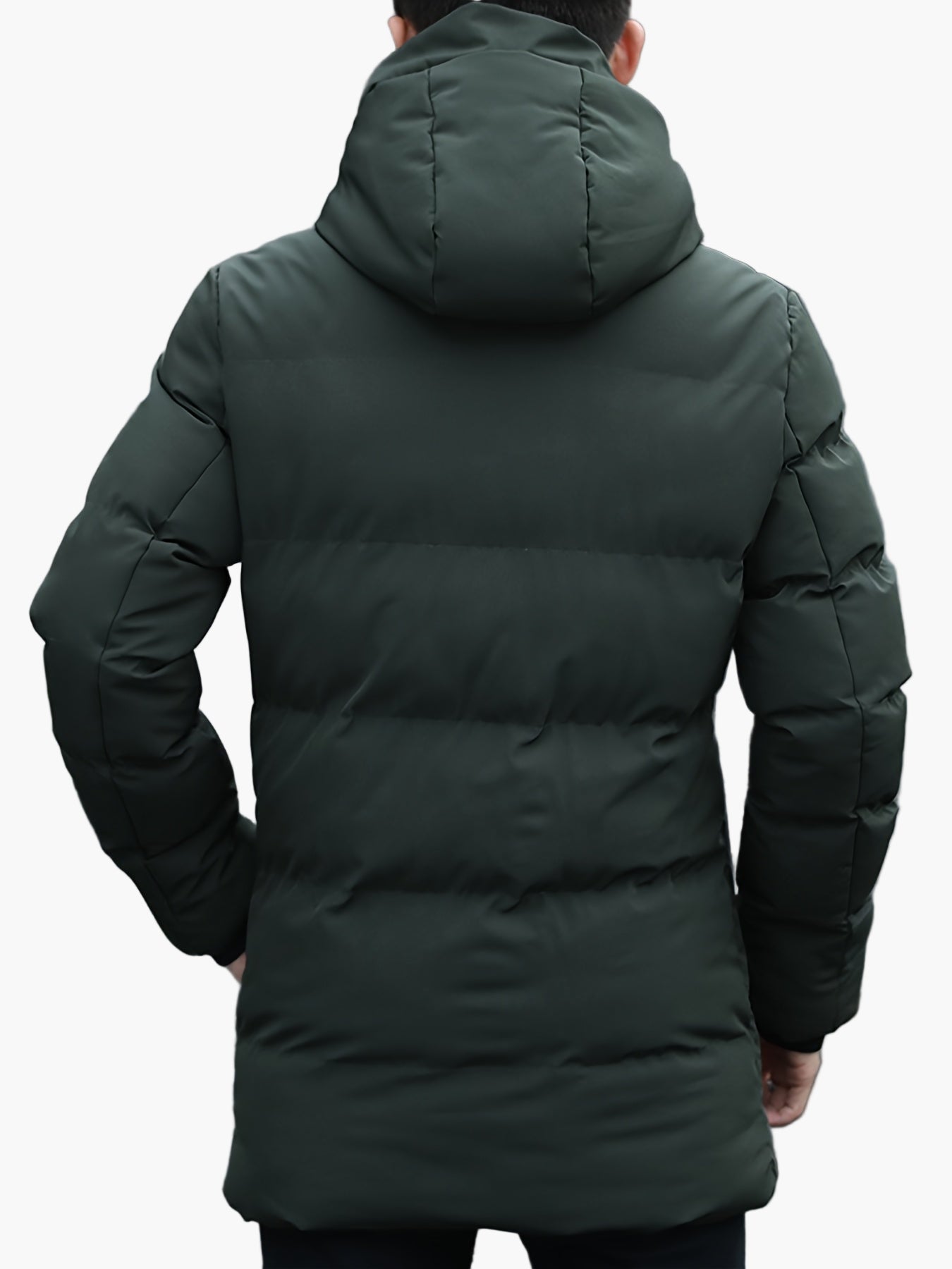 Herren Winter Steppjacke mit Kapuze – Modische Outdoorjacke für Alltag und Freizeit