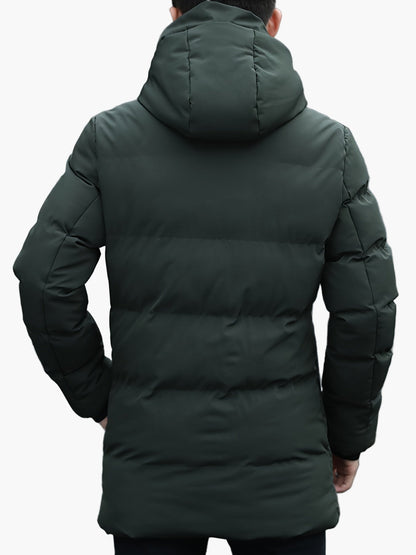 Herren Winter Steppjacke mit Kapuze – Modische Outdoorjacke für Alltag und Freizeit