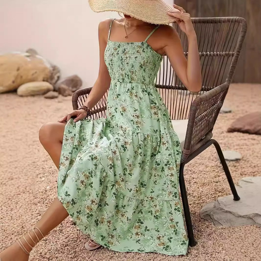 Zoe – Florales Sommer Strandkleid