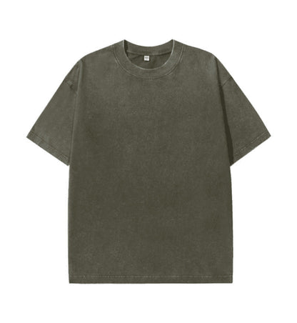 Percy – Retro Rundhals T-Shirt aus Baumwolle