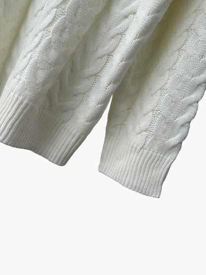 Herren Strickpullover mit Norwegermuster und Viertelreißverschluss – Modischer Winterpullover für Freizeit und Alltag