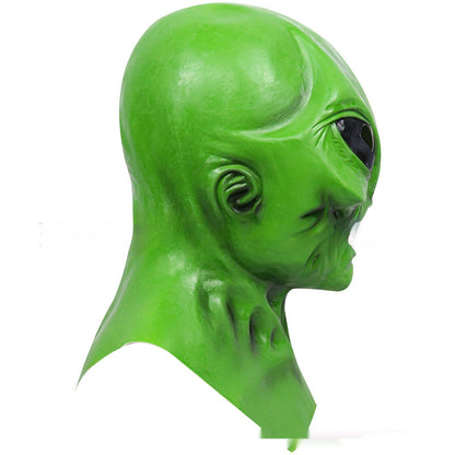 Halloween Alien Maske – Gruselige Latexmaske für Erwachsene, Verkleidung & Party Deko