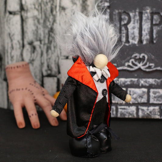 Halloween Vampir Dekofigur – Gruselige Tischdekoration für Halloween-Partys