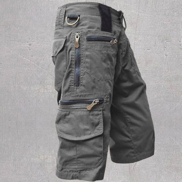 Vincent – Lässige Herren-Shorts aus reiner Baumwolle mit Mehrfachtaschen