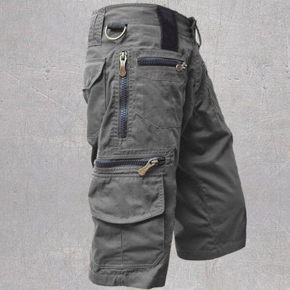 Vincent – Lässige Herren-Shorts aus reiner Baumwolle mit Mehrfachtaschen