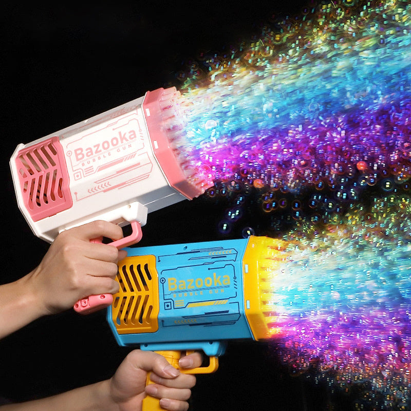 Kinder Bubble Gun Bazooka – Elektrische Seifenblasenmaschine