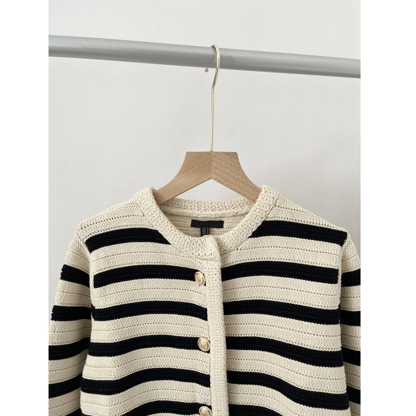 Shannon – Schlanker Damen-Strickcardigan mit Streifenmuster