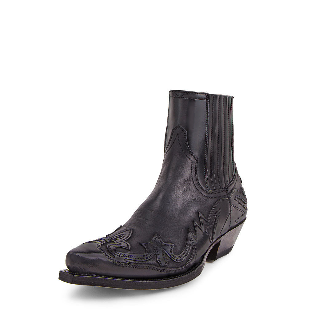 Spencer – Veganleder Cowboy Stiefel in Neutral