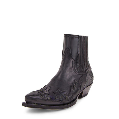 Spencer – Veganleder Cowboy Stiefel in Neutral