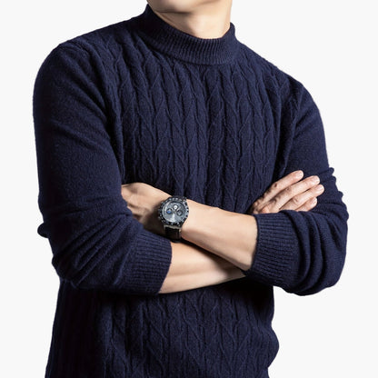 Herren Pullover Strick Modern Regular Fit für Herbst und Winter – Stilvoller Alltagsbegleiter