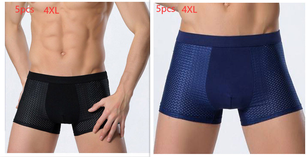 Leon – Atmungsaktive Herrenunterwäsche aus Eissilk mit Mesh