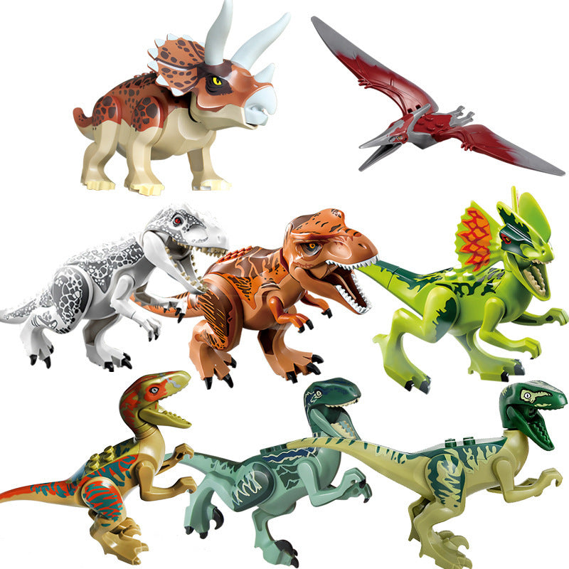 Kinder Dinosaurier Bausteine Figuren Set – Lernspielzeug und Sammlerstücke