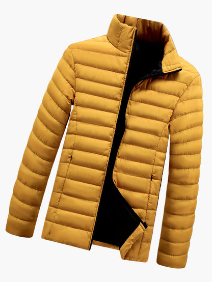 Herren Steppjacke Leicht Gepolstert für Alltag und Freizeit – Modernes Design