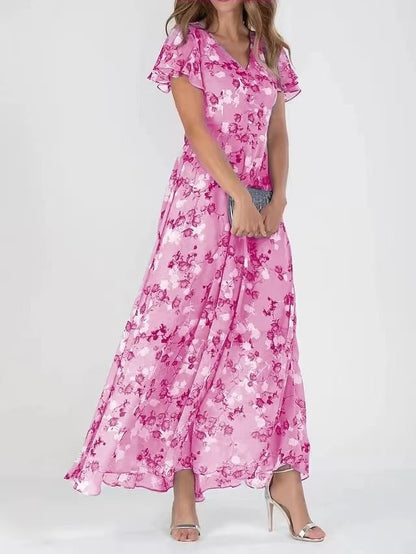 Judith – Modisches Printkleid mit Taillierung