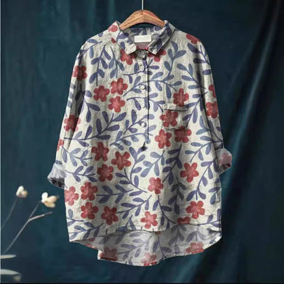 Rachael – Europäischer und Amerikanischer Cardigan-Stil Damenhemd