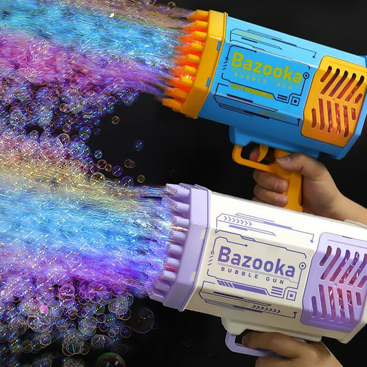 Kinder Bubble Gun Bazooka – Elektrische Seifenblasenmaschine
