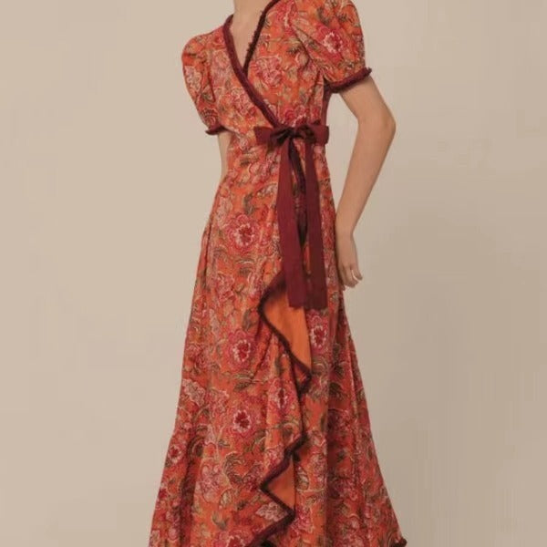 Wendy – Bohemian Kleid mit taillierter Passform
