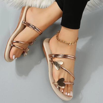Marie – Herzförmige Sommerschuhe für Damen