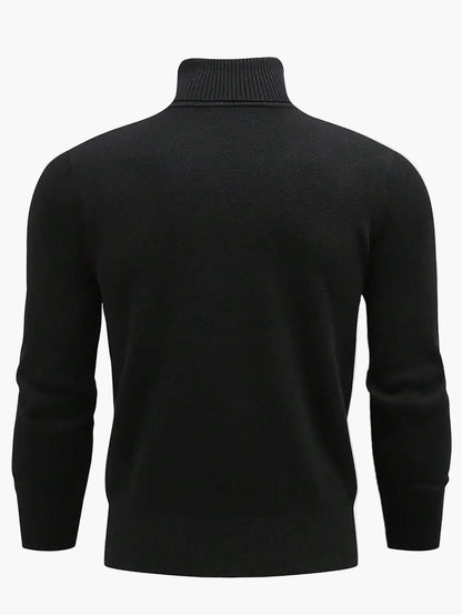 Herren Rollkragenpullover Slim Fit – Stilvoller Strickpullover für Alltag und Büro