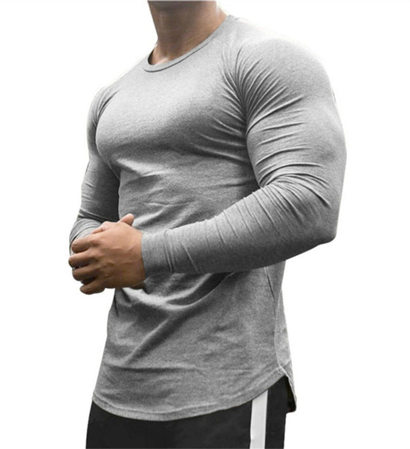 Charlie – Langärmliges Sport T-Shirt für Herren mit schnelltrocknendem Material