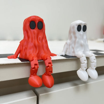 Halloween Geist Dekofigur – 3D-gedruckte Spukfigur für Party und Gruseldeko