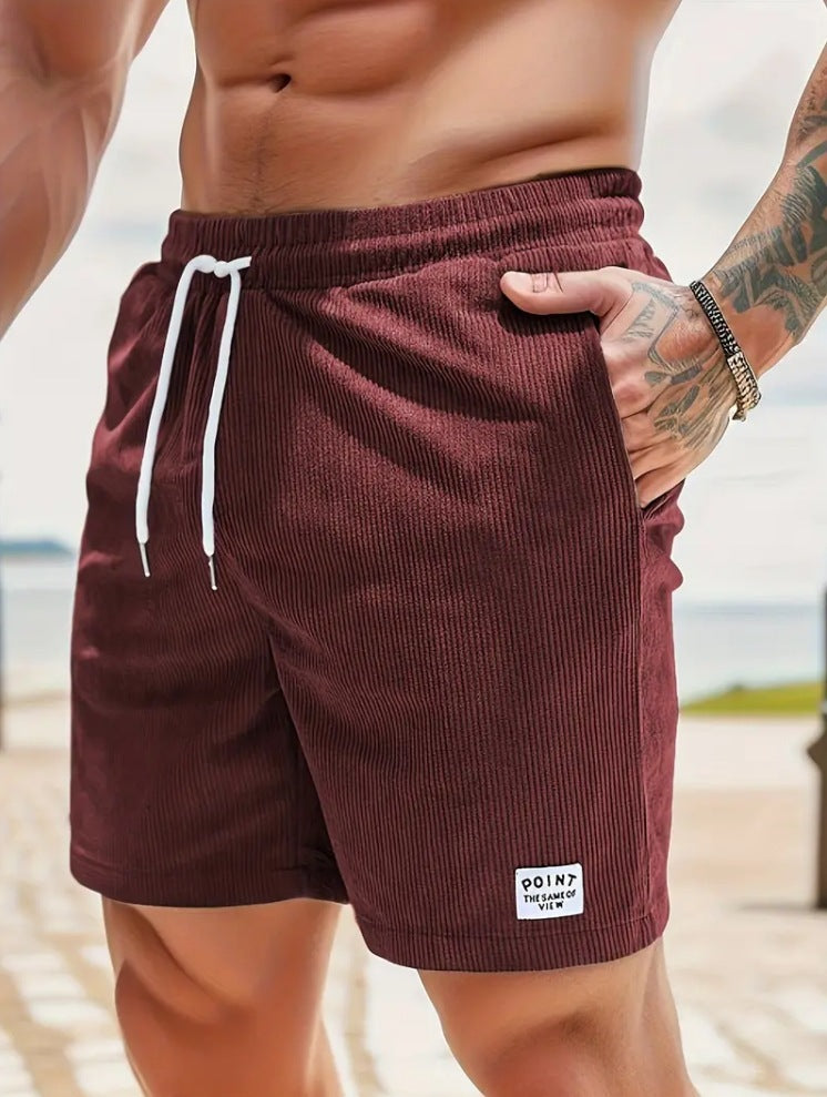 Guy – Sommer Kord Sportshorts mit Kordelzug für Herren