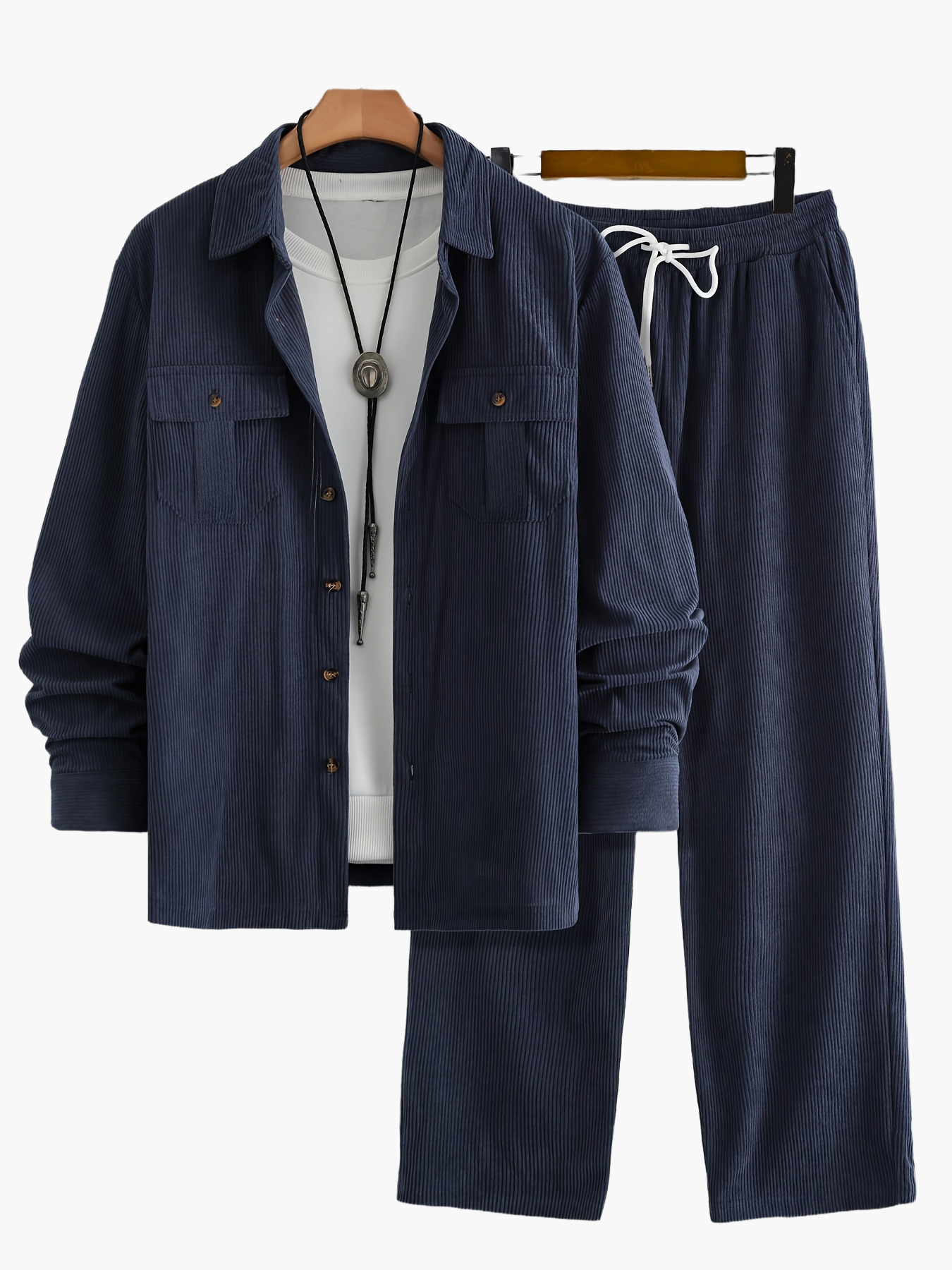 Herren Freizeitanzug Set – Modernes, Lässiges Outfit für Alltag & Freizeit