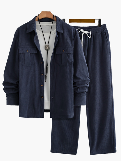 Herren Freizeitanzug Set – Modernes, Lässiges Outfit für Alltag & Freizeit