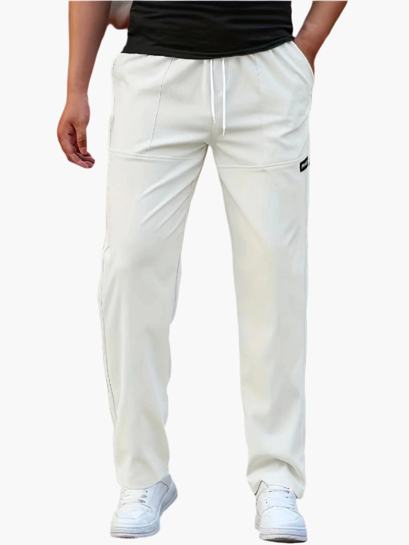 Herren Jogginghose – Bequeme Freizeithose für Sport & Alltag, Gerade Schnitt, Elastischer Bund