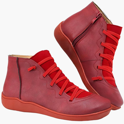 Damen Komfort-Stiefelette für Alltag und Freizeit – Modische und Bequeme Herbst-/Winter-Schuhe