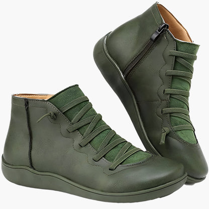Damen Komfort-Stiefelette für Alltag und Freizeit – Modische und Bequeme Herbst-/Winter-Schuhe