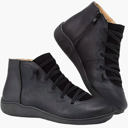 Damen Komfort-Stiefelette für Alltag und Freizeit – Modische und Bequeme Herbst-/Winter-Schuhe