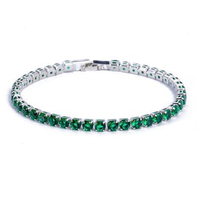 Jacqueline – Einfaches Gang-Dreh-Zirkonarmband