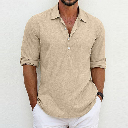 Rick – Freizeit Poloshirt mit Einfarbigem Kragen