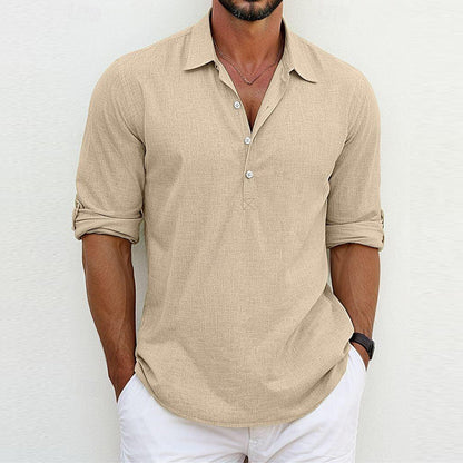 Rick – Freizeit Poloshirt mit Einfarbigem Kragen
