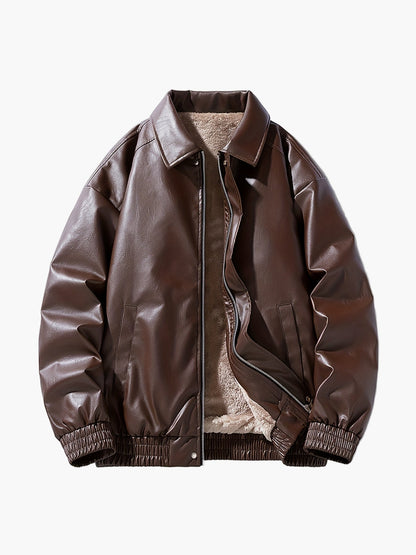 Herren Bomberjacke im lässigen Streetstyle mit Reißverschluss – Ideal für Freizeit und Alltag