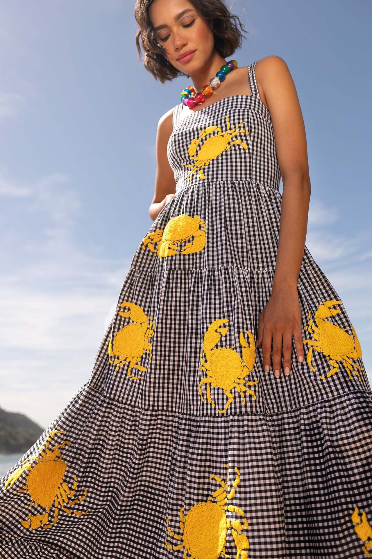 Kelly – Langes Strandkleid für Damen