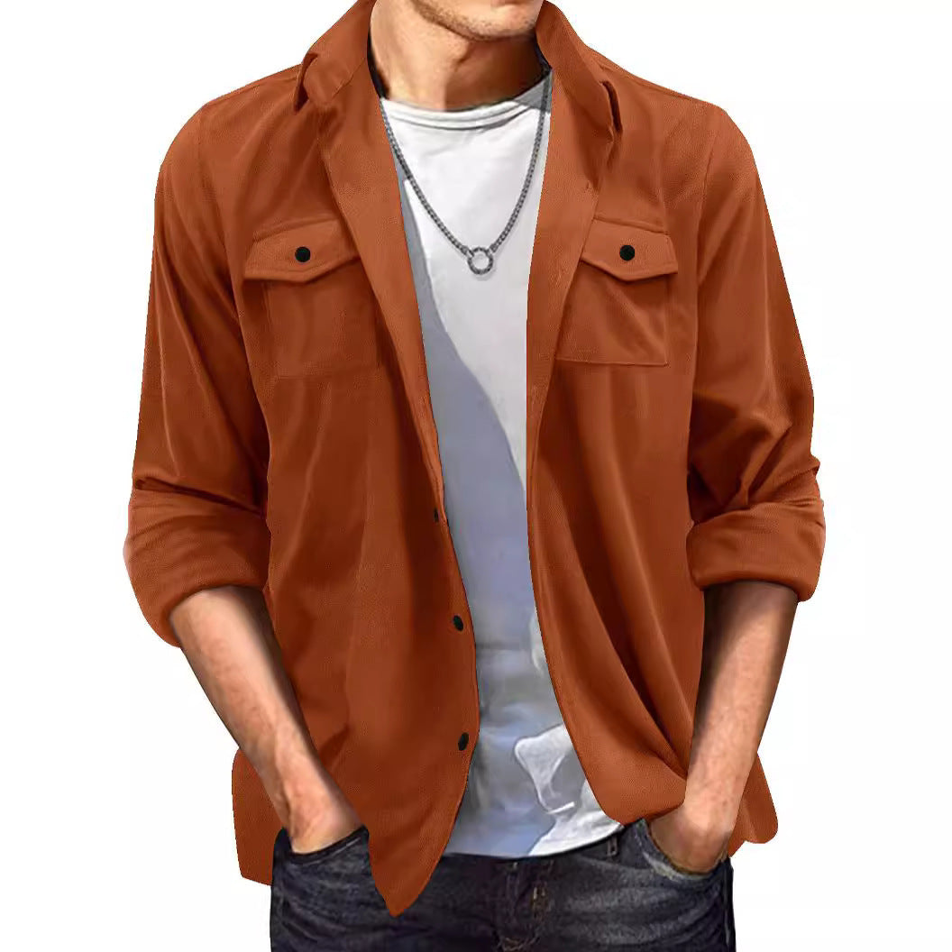 Gilbert – Herren-Lederjacke im europäischen und amerikanischen Stil