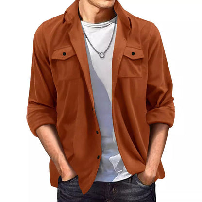 Gilbert – Herren-Lederjacke im europäischen und amerikanischen Stil